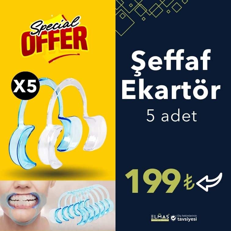 Şeffaf Ekartör 5 adet