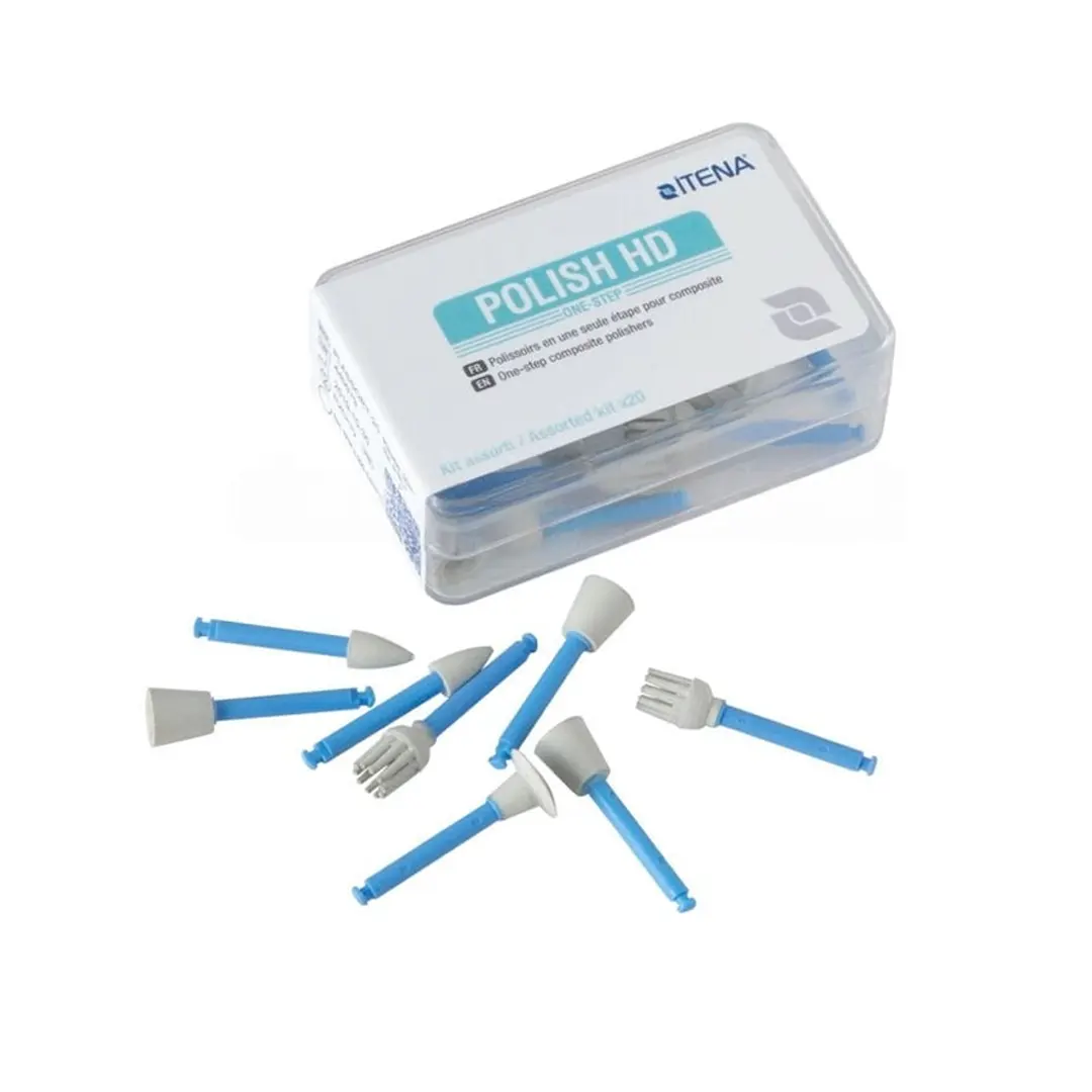 İtena Polish HD Asorti Polishers/Medium-Grit Kompozit Cila Seti - 20 Adet