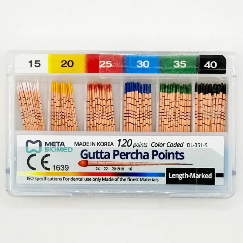 Meta Biomed Gutta Percha Points 02 Açısız