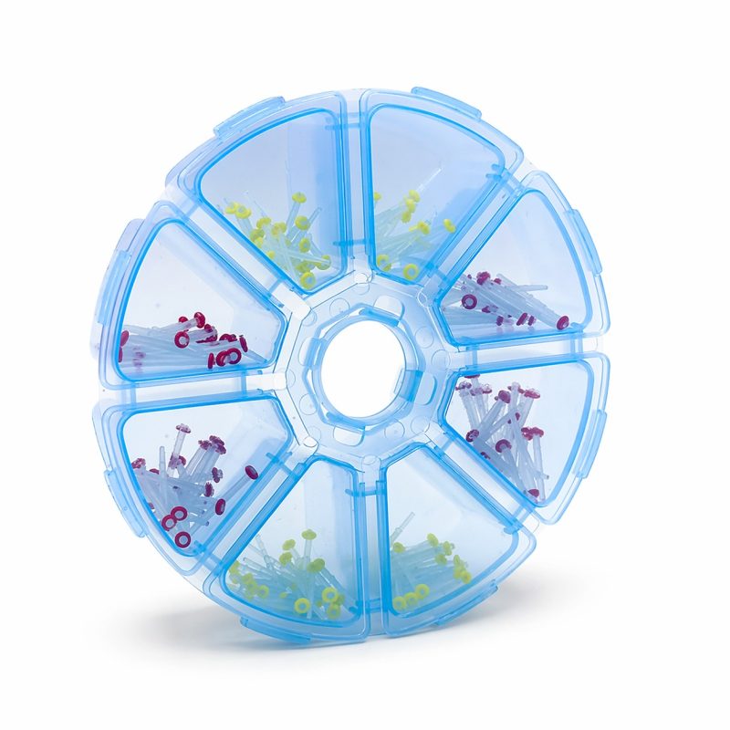 200lük fiber post sarı ve kırmızı