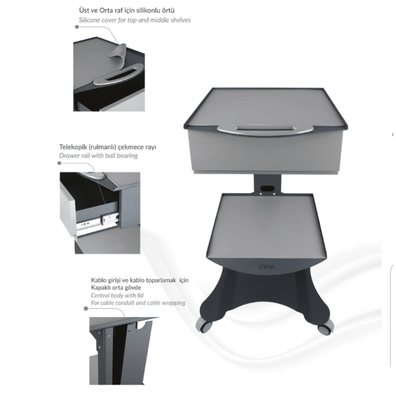 Tek Çekmeceli Sehpa HCS-01