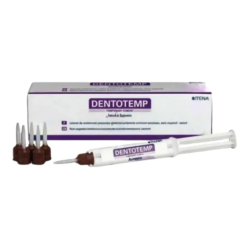 İtena DentoTemp İmplant Automix Value Kit ( Uzun Süreli Geçici Siman ) 1 x 6 gr şırınga