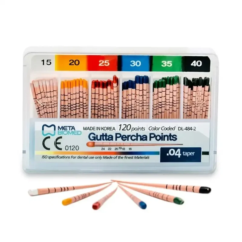 Meta Biomed Gutta Percha Points Açılı 04