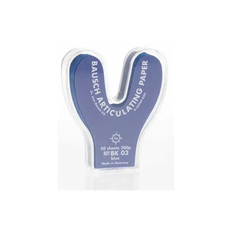 Artikülasyon Kağıdı U Form - Nal - 200 Mic 50'lik MAVİ