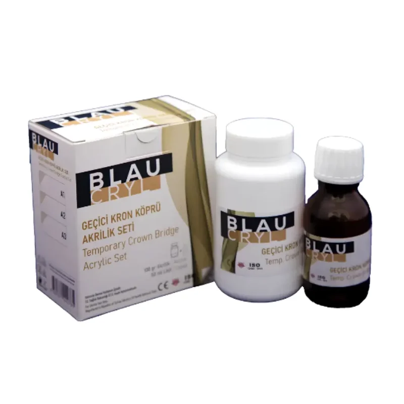 Blau Cryl Geçici Kron Köprü Akrilik Seti