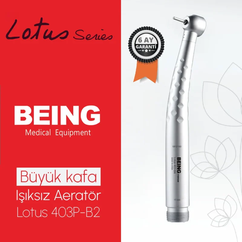 Being Işıksız Aeratör Lotus 403P A kalite Supertorque Büyük kafa anahtarlı