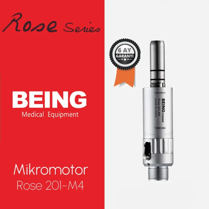 Being Rose 201-M4 Havalı Klinik Mikromotor