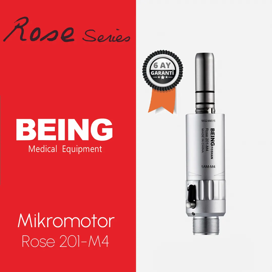 Being Rose 201-M4 Havalı Klinik Mikromotor