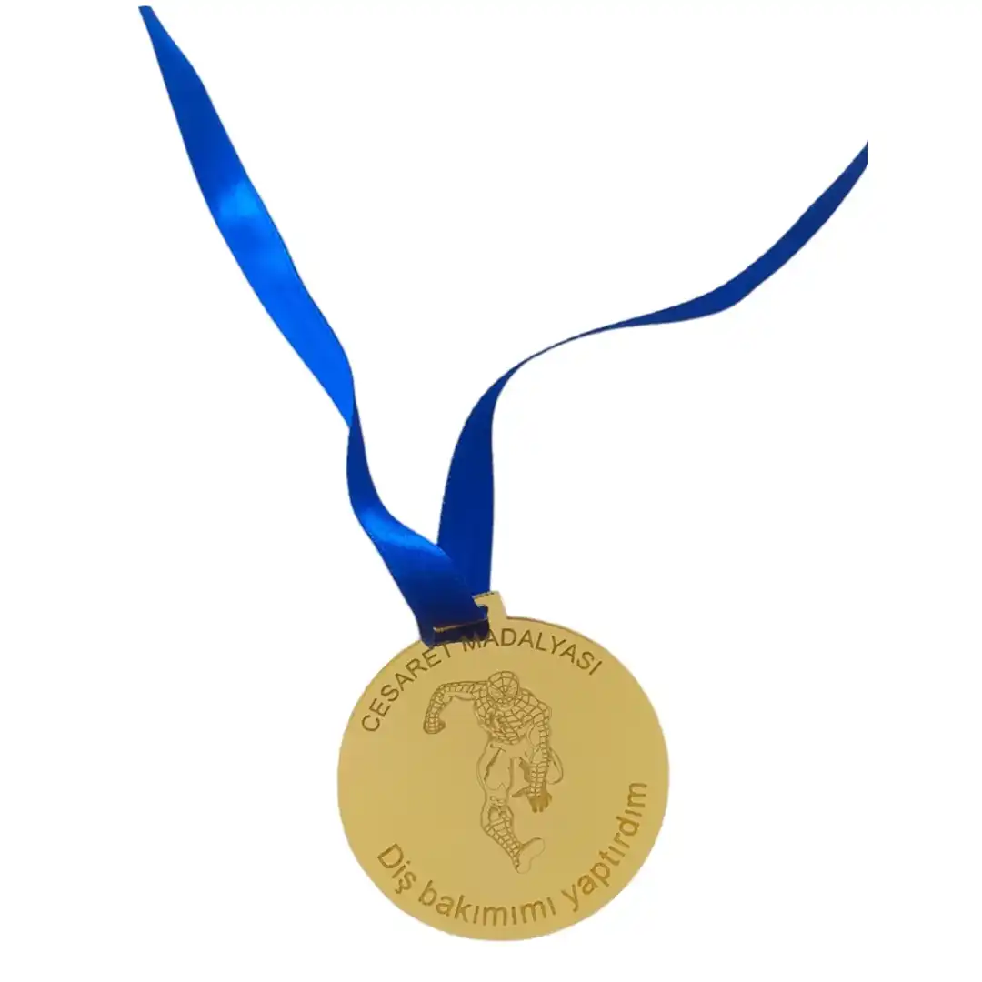 Cesaret Madalyası (Çocuk Hastalar için) 10 Adet - Görsel 2