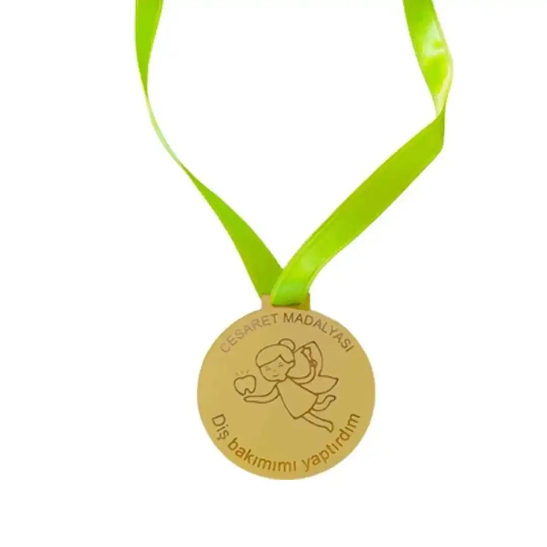 Cesaret Madalyası (Çocuk Hastalar için) 10 Adet - Görsel 3