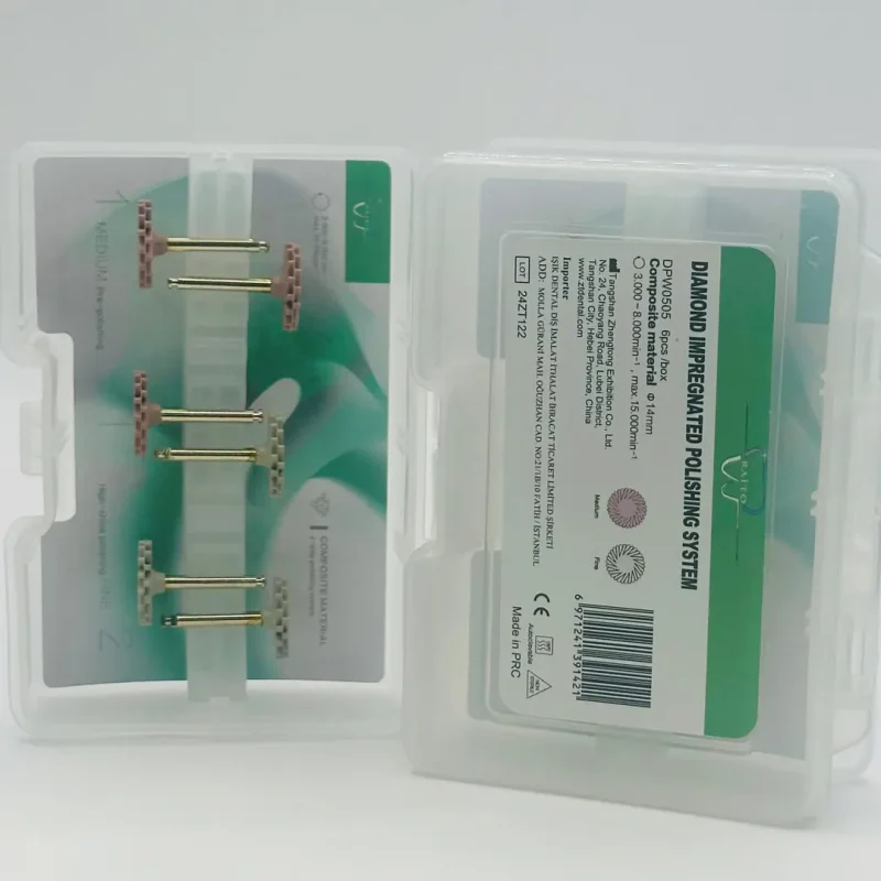 Raito cila parlatma lastiği 2 aşamalı set 6'lı (Medium-Fine)