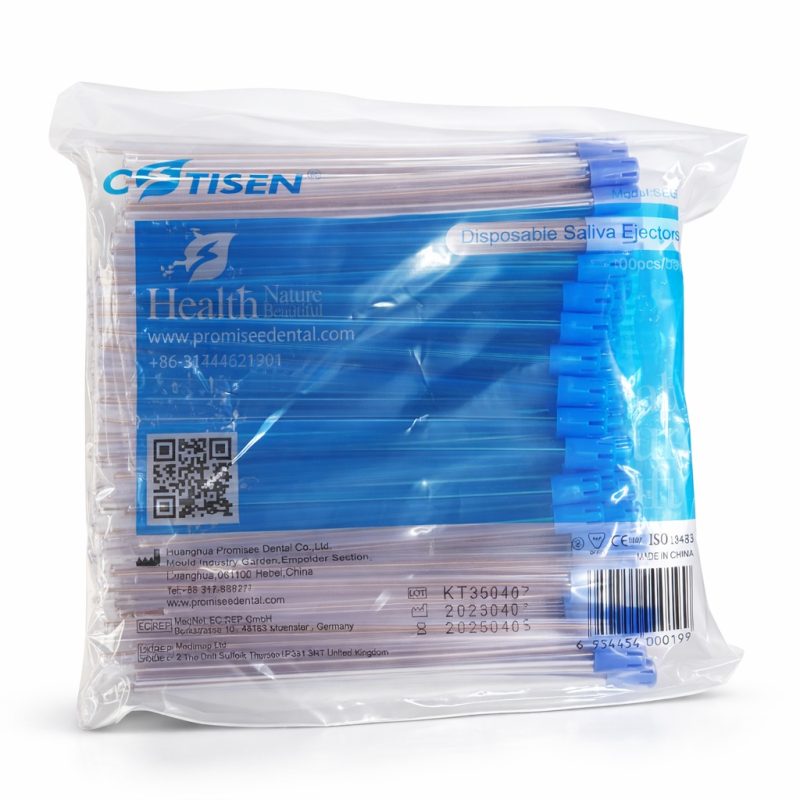 Cotisen Tükürük Emici 100 Adet