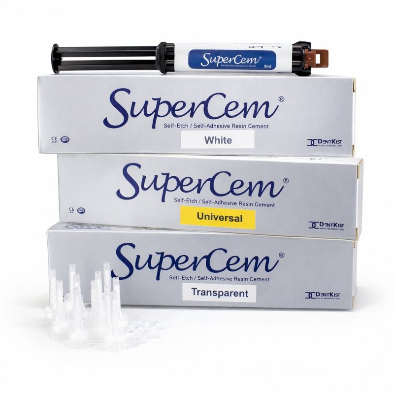 DENTKIST Supercem Dual Cure Rezin Siman