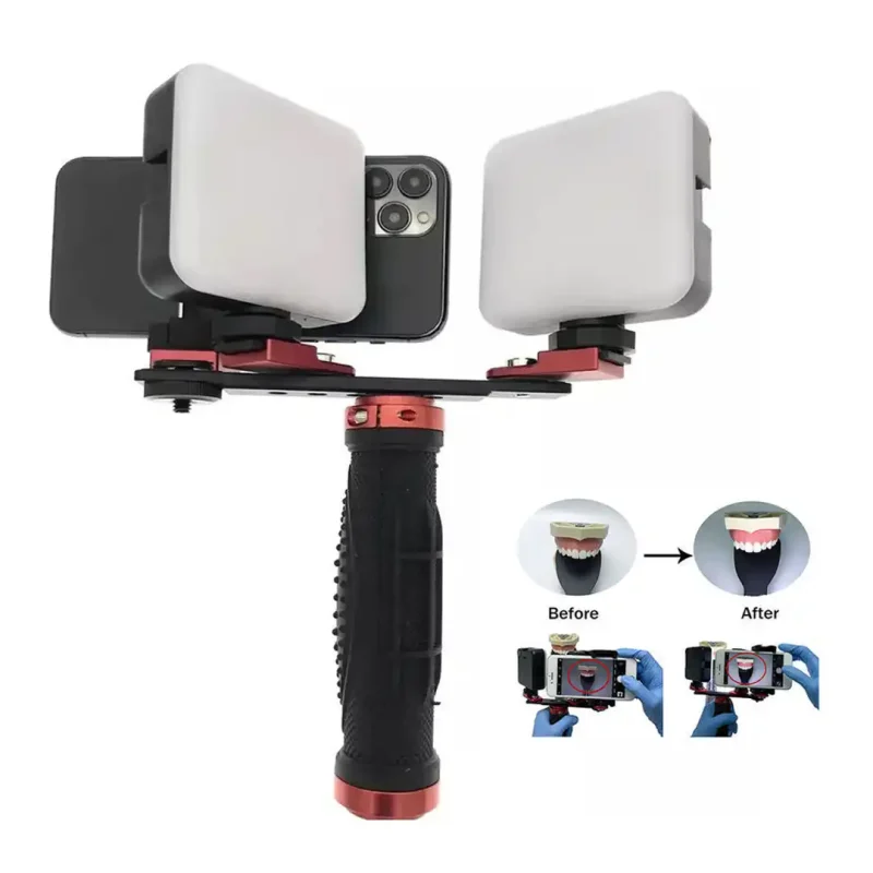 Diş Mobil Fotoğraf Lambası Diş Hekimliği Ekipmanları Oral Doldurma Flaş Işığı