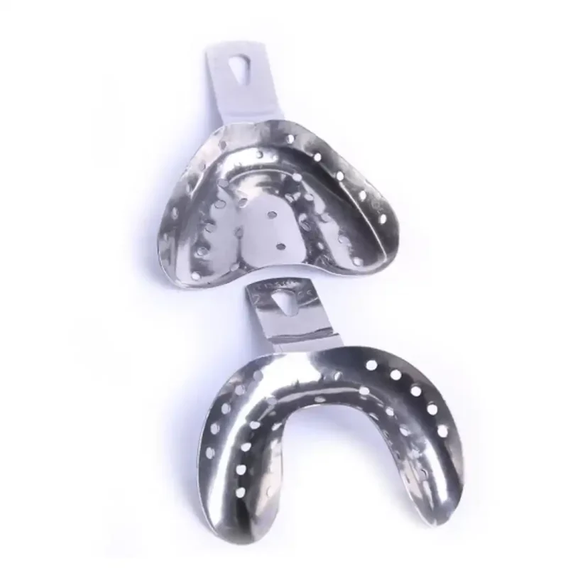 Dişsiz Ölçü Kaşığı Metal Alt Üst Takım