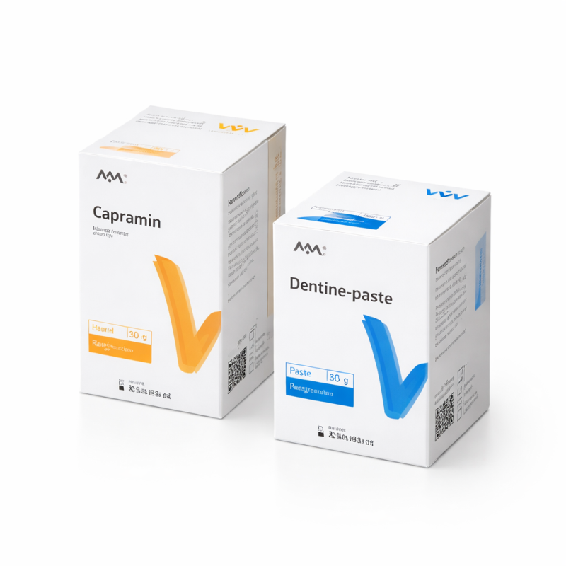 Dentine Paste Geçici Dolgu + Capramin Kan Durdurucu