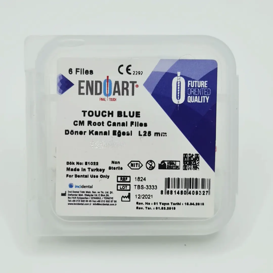 Touch Gold Blue Kit 0.6 Döner Kanal Eğesi - Görsel 2