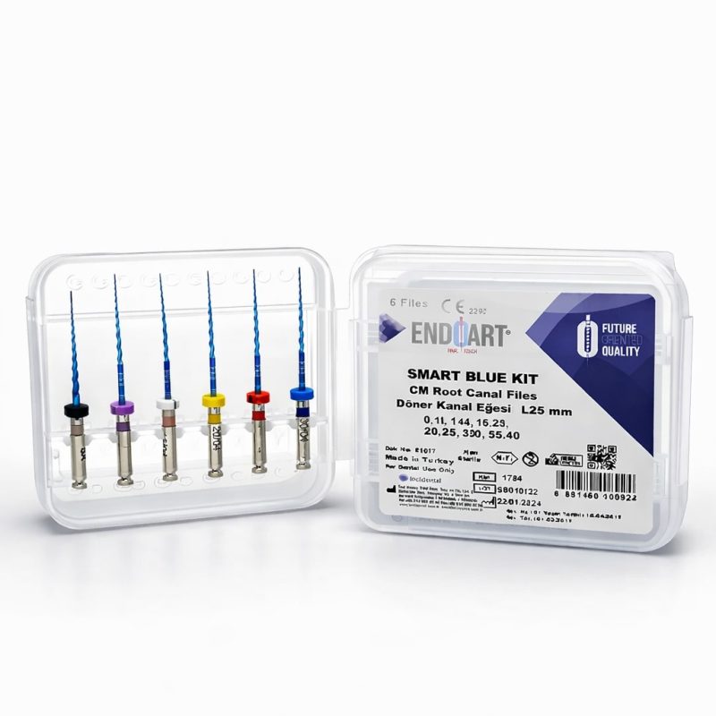 EndoArt Smart Gold Blue Döner Kanal Eğesi (04) 25 mm