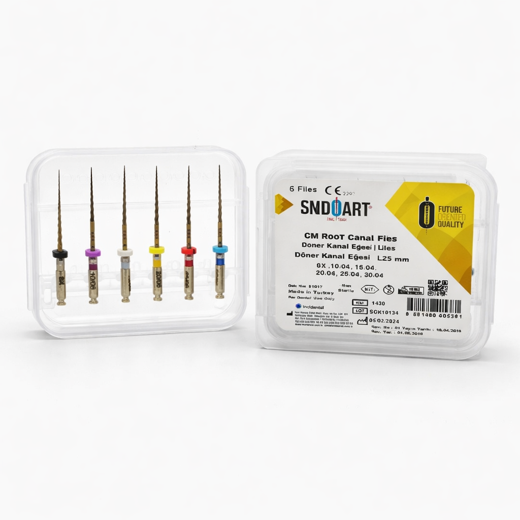 EndoArt Smart Gold Blue Döner Kanal Eğesi (04) 25 mm - Görsel 2