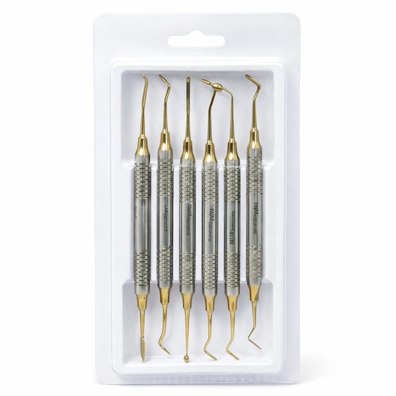 Estetik Kompozit Şekillendirme Alet 6'lı Seti (Fajir marka)