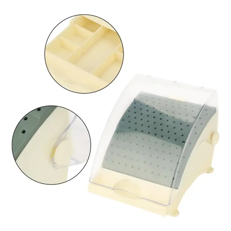 Frez Kutusu Plastik Çekmeceli 142 Delik Frez Tutucu