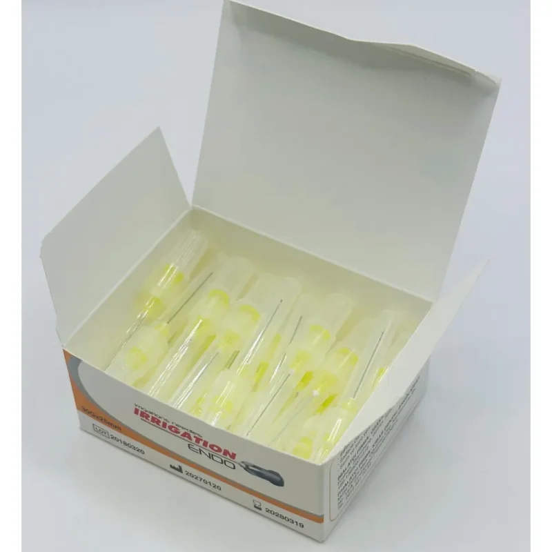 Dental İrrigasyon İğnesi Çift taraflı 25 lik Paket