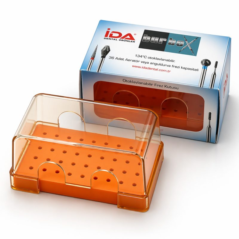 İda Burbox Frez Kutusu 36 Delikli