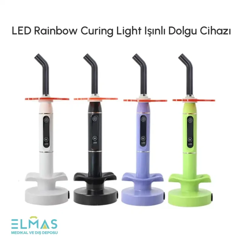LED Rainbow Curing Light Işınlı Dolgu Cihazı