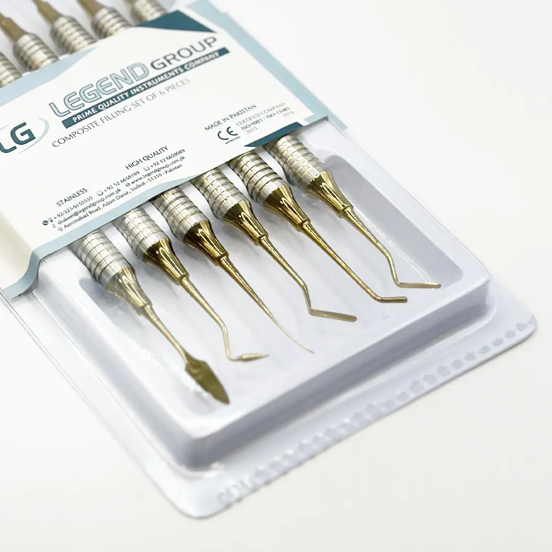 Legend Estetik Kompozit Şekillendirme El aleti Seti 6 li - Görsel 3