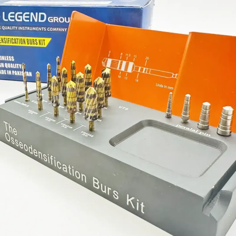 Legend Osseodensification Burs Kit (Kemik Sıkılaştırma Seti)