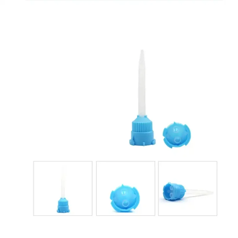 Mavi-Beyaz Karıştırma Ucu - Geçici Kuron Akriliği Ucu