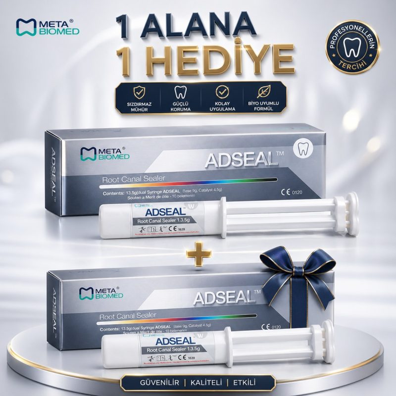Meta Biomed Adseal Kanal Dolgu Patı Rezin Bazlı