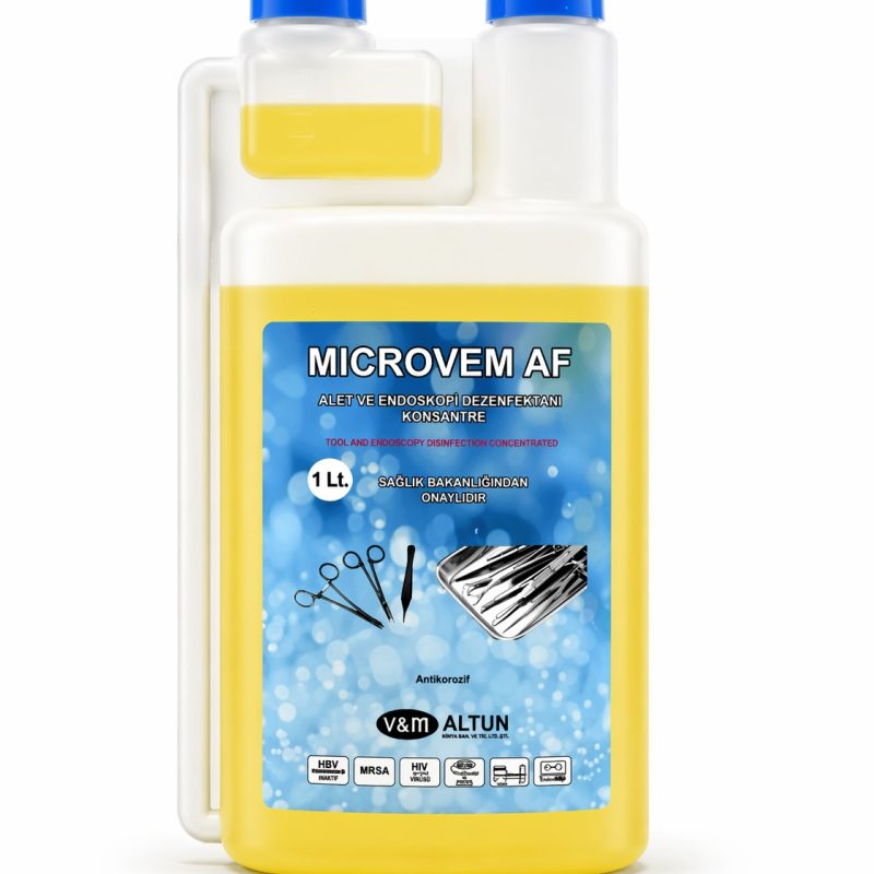 Microvem Af Konsantre Alet ve Endoskopi Dezenfektanı 1 Lt