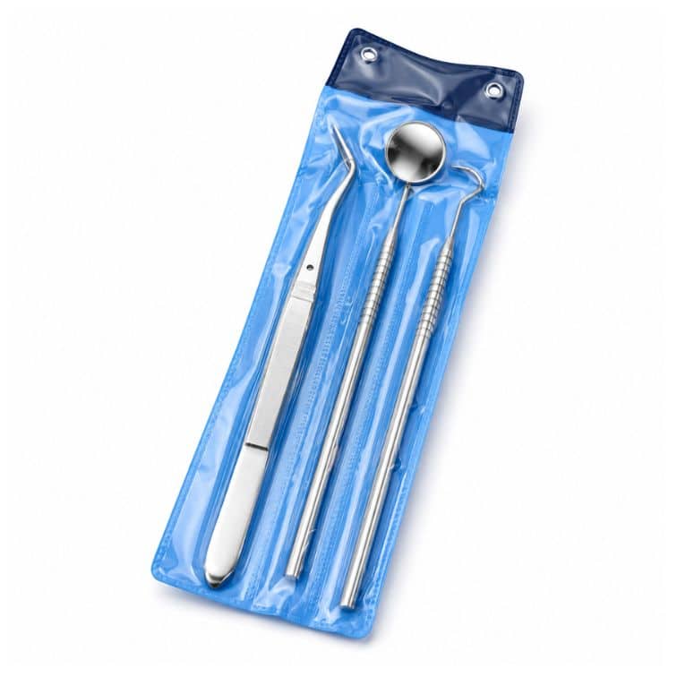 Muayene Seti 3’lü (Ayna + Sond + Presel) – Dental Muayene Aletleri Seti