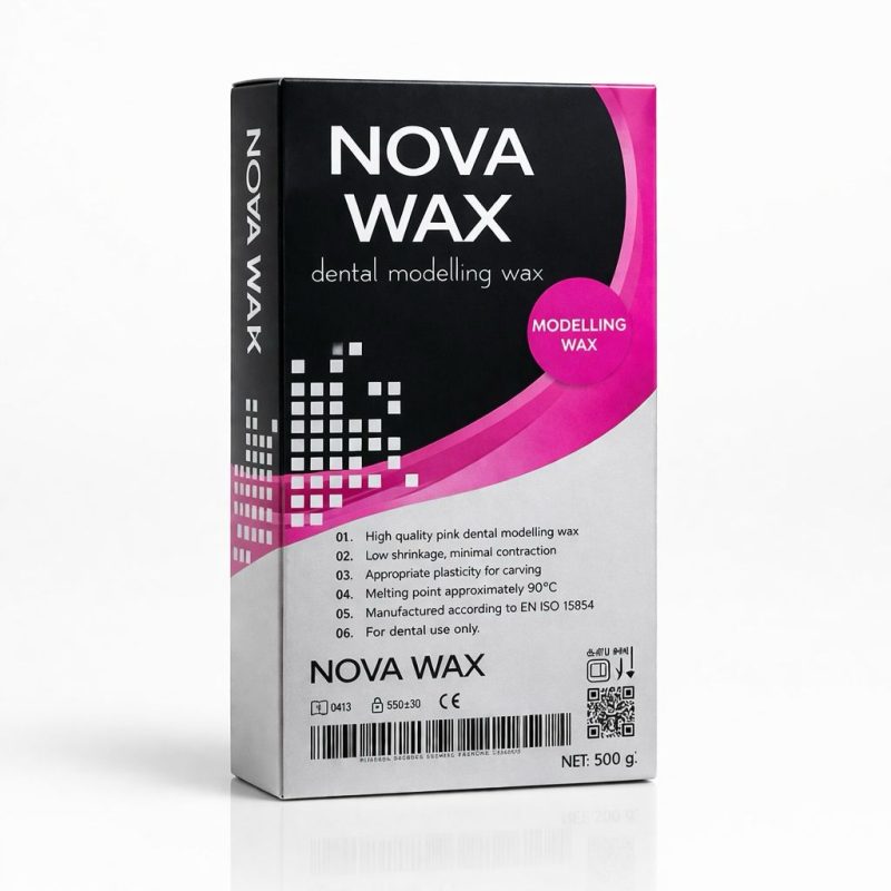 Nova MODELING WAX PEMBE PLAK MUM 500gr