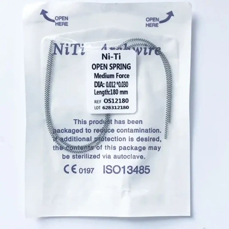 Ortodonti Çelik Tel Open Spring 010