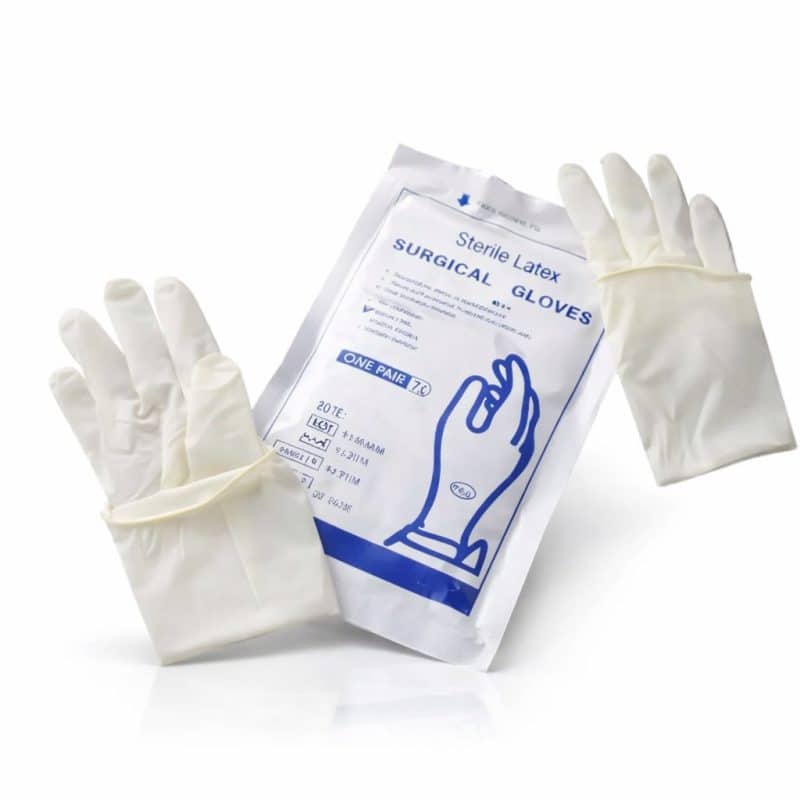 Pudralı Steril Cerrahi Eldiven – 50’lik Kutu
