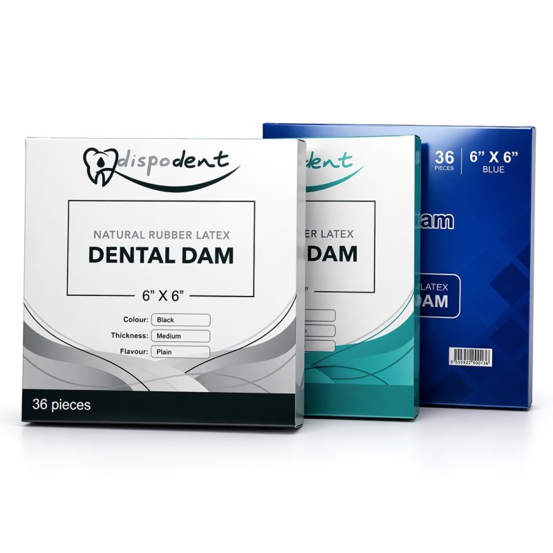 Rubber dam lastiği 3 renk (SİYAH-YEŞİL-MAVİ) Medium 3adet