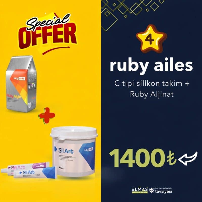 Ruby Dent SilArt+Ruby Dent RubyAlgin Aljinat