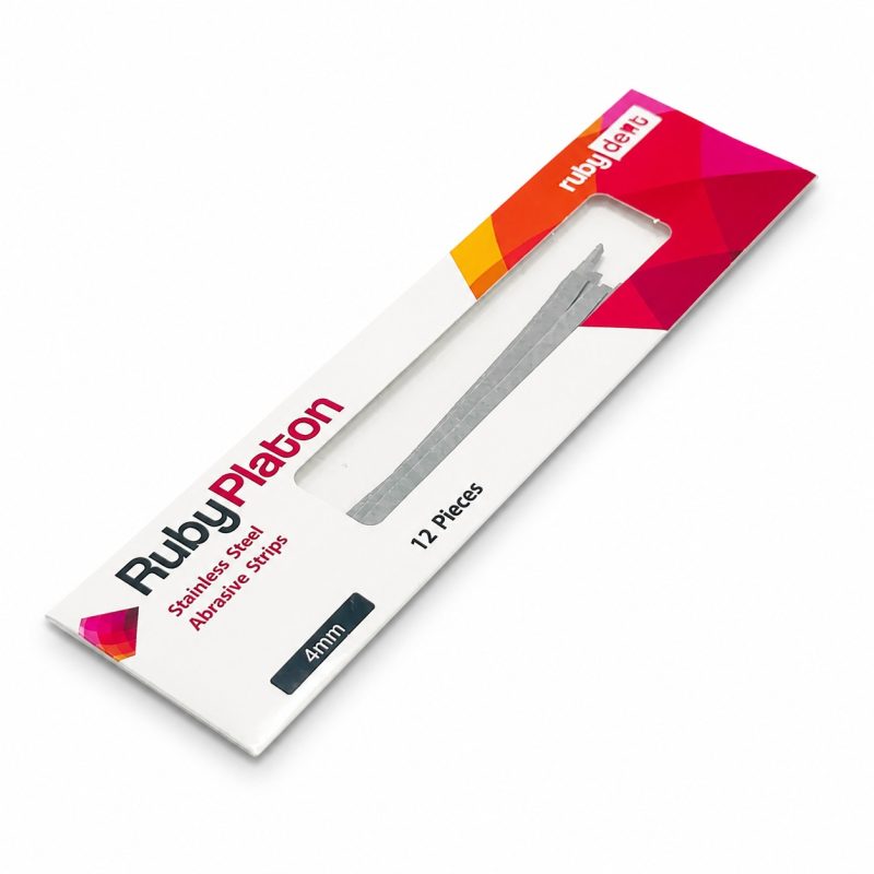 Ruby Platon Metal Zımpara (12’li Set) – Metal Abrasive Dental Strips