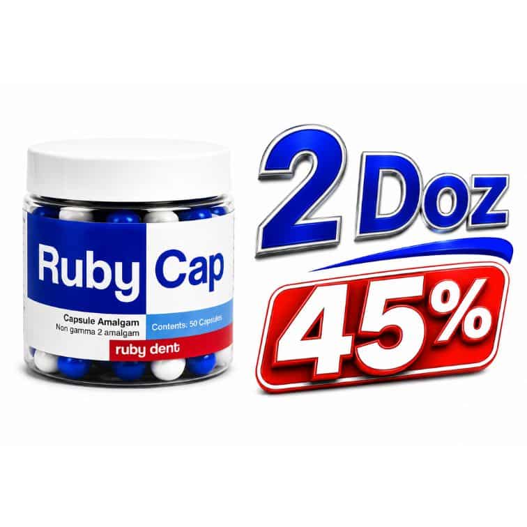 Rubydent RubyCap 2 Kapsül Amalgam – %45 Gümüş Spill-2