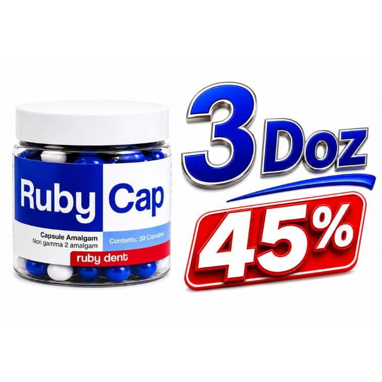 Rubydent RubyCap 2 Kapsül Amalgam – %45 Gümüş Spill-3