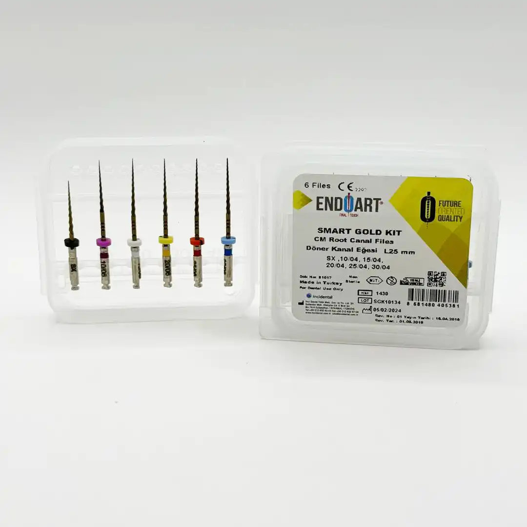 EndoArt Smart Gold Blue Döner Kanal Eğesi (04) 25 mm - Görsel 2