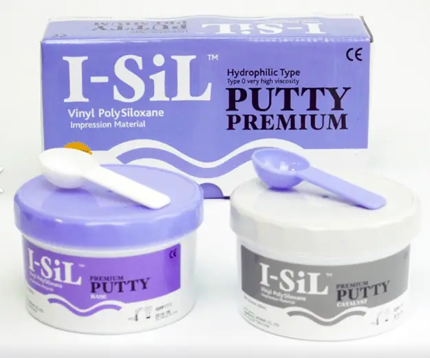 SPIDENT I-Sil A Tipi Silikon Takım ( putty + light body ) - Görsel 2