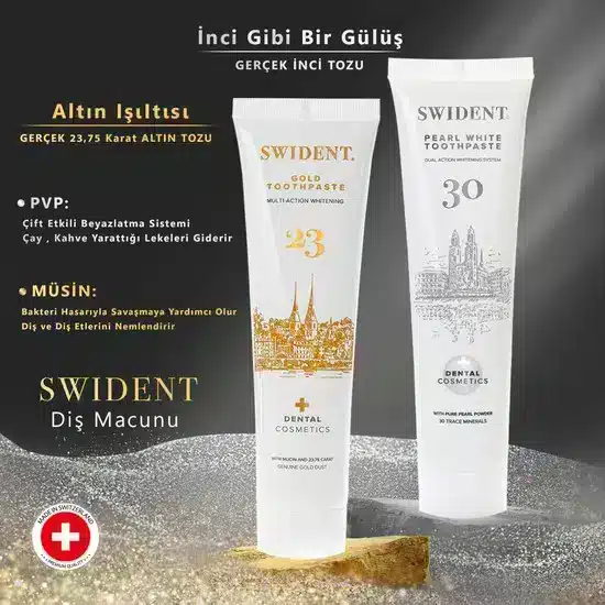 Swident 2x Double White Paketi Çok Al Az Öde Toothpaste - Görsel 2