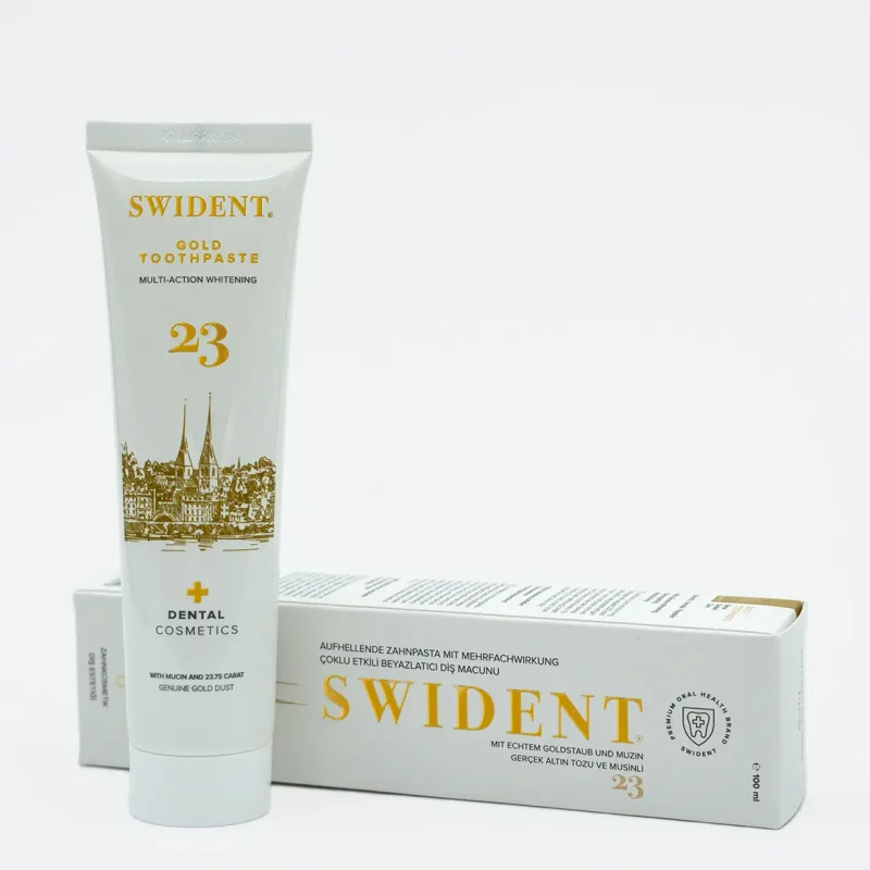 Swident Gold Çoklu Etkili Beyazlatıcı Diş Macunu