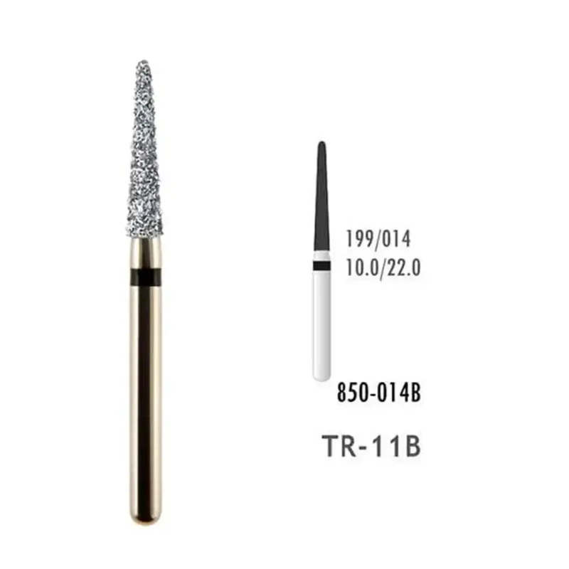 YUVARLAK UÇLU KONİK AERATÖR FREZİ 10 AD