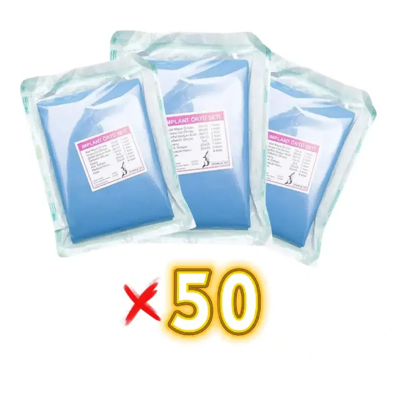 İmplant Örtü Seti 50 ADET