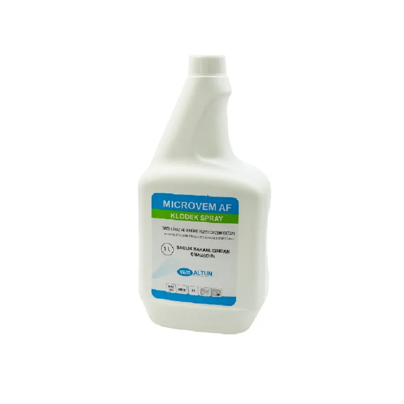 MICROVEM AF Tıbbi Cihaz Makine ve Yüzey Dezenfektanı 1 Lt