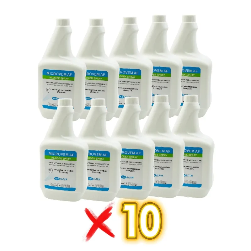 Altun Microvem af klodek spray tıbbi AF Cihaz Yüzey Dezenfektanı (10x1 litre)